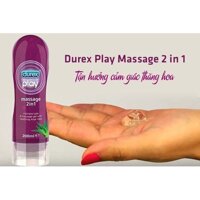 GEL BÔI TRƠN DUREX PLAY MASSAGE 2IN1 200ML