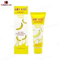 Gel bôi trơn hương chuối Hot Kiss Banana chai 30ml chính hãng