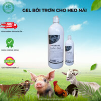 Gel bôi trơn Lube Đan Mạch dùng trong thú y, bôi trơn phối tinh heo loại chai lớn 1 Lít