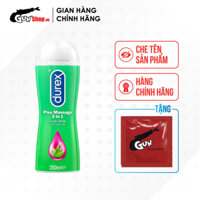 Gel bôi trơn massage Durex Play 2 in 1 chai 200ml kèm 1 chiếc BCS Gun Super Thin - 2253