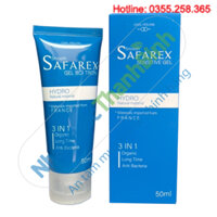 Gel Bôi Trơn Safarex 3 in 1 tăng độ trơn, kéo dài thời gian quan hệ