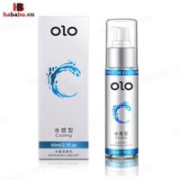 Gel bôi trơn tinh chất bạc hà Olo Cooling 60ml chính hãng