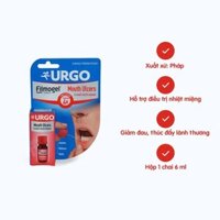 Gel bôi URGO Mouth Ulcers hỗ trợ điều trị nhiệt miệng và vết thương nhỏ trong khoang miệng (Hộp 6ml)