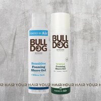 Gel bọt cạo râu Bulldog Original & Sensitive Foaming Shave Gel - 200ml