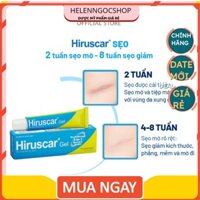 Gel cải thiện sẹo vừa, sẹo lõm, sẹo thâm Hiruscar Gel 5g/20g chính hãng