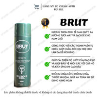 Gel cạo râu Brut Original Ultra Shave Gel 200g