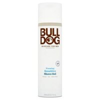 GEL CẠO RÂU BULLDOG SENSITIVE FOAMING SHAVE GEL 200ML