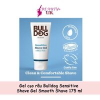 Gel cạo râu Bulldog Sensitive Shave Gel Smooth Shave 175 ml