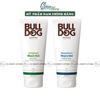 Gel cạo râu Bulldog Skincare Shave Gel – 175ml | Original Shave Gel - Sensitive Shave Gel