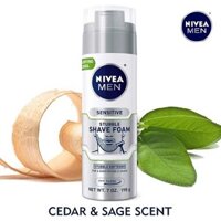 Gel cạo râu chống kích ứng cho da nhạy cảm Nivea men sensitive stubble shave gel