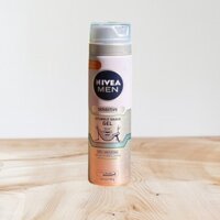 Gel cạo râu chống kích ứng cho da nhạy cảm Nivea Men Sensitive Stubble Shave Gel Ant Irritation 200ml