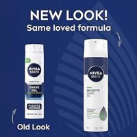 GEL CẠO RÂU DÀNH CHO DA NHẠY CẢM NIVEA MEN SENSITIVE SHAVE GEL Nhập Mỹ