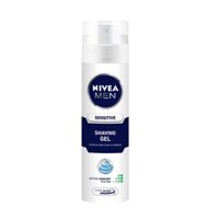 Gel cạo râu nhạy cảm Nivea 200ml x 2 gói (bọt cạo râu)