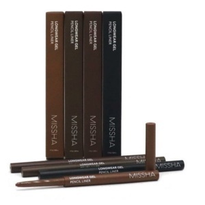 Gel chì kẻ mắt dạng gel Missha The Style Long Wear Gel Pencil Liner No.3 Shangria Plum