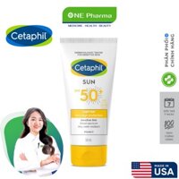 Gel Chống Nắng Cetaphil Dịu Lành Cho Da Nhạy Cảm 50ml Sun SPF 50+ Light Gel