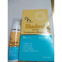 Gel Chống Nắng Trong Suốt, Không Hương Liệu, Phù Hợp Da Nhạy Cảm Fixderma Shadow SPF 30 Transparent Silicone Gel - 30g