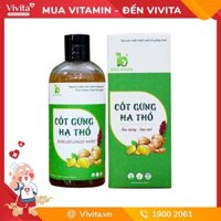 Gel Cốt Gừng Hạ Thổ Bảo Nhiên | Hỗ Trợ Đánh Tan Mỡ Bụng Cho Mẹ Sau Sinh | Lọ 330ml