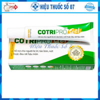 GEL COTRIPRO [ TUÝP 10G, 25G] Giúp Làm Dịu Mát Và Săn Se Da, Co Búi Trĩ, Ngừa Táo Bón, Bền Vững Thành Mạch