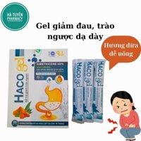 Gel dạ dày HACO- giảm cơn đau, bỏng rát và trào ngược dạ dày- Hộp 20 gói