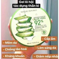 Gel đắp mặt nạ nha đam dành cho mọi loại da