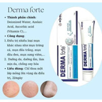 Gel Derma Forte Gamma hỗ trợ điều trị các loại mụn, ngừa thâm, mờ sẹo, dưỡng da (15g)