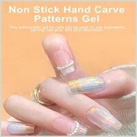 Gel Điêu Khắc Móng Tay Solid Builder 5 Màu 3D Thiết Kế Móng Tay Gel Làm Móng Bộ Chống Dính Cho Salon Gia Đình Khắc kiodvn