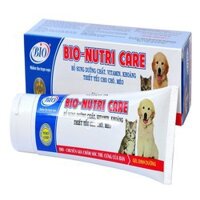 GEL DINH DƯỠNG BIO-NUTRI CARE BỔ SUNG SỨC KHỎE CHO PET THÚ CƯNG CHÓ MÈO tuýp 100g