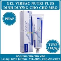 Gel dinh dưỡng cho chó mèo Nutri Plus Gel Virbac 120.5g Cung cấp năng lượng, vitamin, khoáng chất
