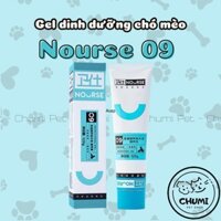 Gel dinh dưỡng cho chó mèo Nourse 09 Dinh Dưỡng Tăng cân Đẹp lông da 120gr