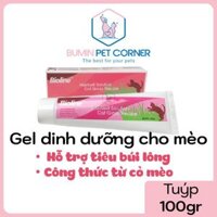 Gel dinh dưỡng tiêu búi lông cho mèo Bioline Hairball Solution - tuýp 100g