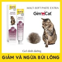 Gel dinh dưỡng tiêu búi lông cho mèo chính hãng - GEL GIMCAT MALT SOFT ANTI HAIRBALL