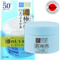Gel dưỡng ẩm chống nắng HADA LABO Gokujun UV White Gel (SPF50+ PA++++) 90g / bảo vệ tia UV chăm sóc da đa năng