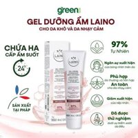 Gel dưỡng ẩm chống oxy hóa cho da nhạy cảm Laino Pháp 40ml 97% Tự Nhiên Dưỡng Da Mềm Mịn Mờ Nhăn