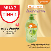 Gel Dưỡng Ẩm Guardian Aloe Vera Gel Chiết Xuất Lô Hội / Nha Đam 500ml