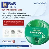 Gel Dưỡng Ẩm Nha Đam chính hãng Verobene Hàn Quốc