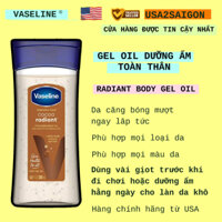 Gel dưỡng ẩm Vaseline toàn thân dạng Gel Oil Vaseline Cocoa Radiant Body Oil USA2SAIGON