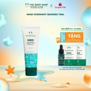 Gel dưỡng da ban đêm The Body Shop Seaweed Oil-Control Overnight Gel 30ml
