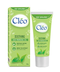 Gel dưỡng da Cleo Soothing Hair Minimizing Gel – 50g, gel dưỡng sau tẩy lông 2in1, làm dịu da và chậm mọc lông
