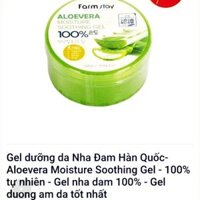 Gel dưỡng da nha đam Hàn Quốc 100% tự nhiên