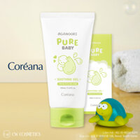Gel Dưỡng Làm Dịu Da Cho Bé COREANA AGANOORI PURE BABY SOOTHING GEL