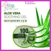 GEL DƯỠNG LÀM DỊU DA ECOSY 100% ALOE VERA SOOTHING 300ML