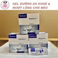 Gel dưỡng lông da cho chó mèo Virbac Megaderm (gói 4ml, 28gói/ hộp)