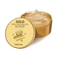 Gel dưỡng ốc sên vàng 24K Pretty Skin Gold Snail Soothing Gel