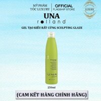 Gel dưỡng tạo kiểu giữ nếp tóc khô UNA ROLLAND Sculting Glaze 250ml