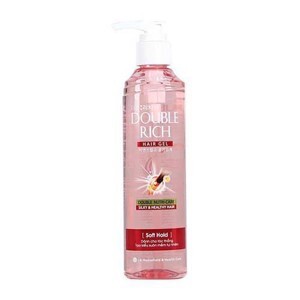 Gel dưỡng tóc giữ nếp tóc thẳng Double Rich Soft Hold 250ml