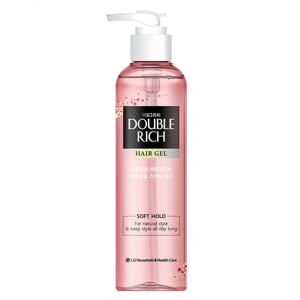 Gel dưỡng tóc giữ nếp tóc thẳng Double Rich Soft Hold 250ml