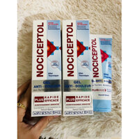 Gel giảm đau cơ, xương khớp, hậu chấn thương Nociceptol 120ml nhập khẩu chính hãng từ Pháp