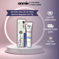 Gel Giảm Mụn Ẩn Và Thâm Gamma Megaduo Gel chính hãng hạn chế vết thâm sẹo ngăn ngừa và giảm mụn trứng cá hộp 15gr