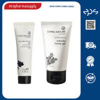 Gel giảm mụn mật ong Living Nature Manuka Honey Gel 10ml/50ml (Bản mới)