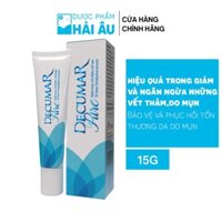 Gel giảm mụn viêm và thâm mụn Decumar Pure 15 gram - Nano Tetrahydrocurcumin